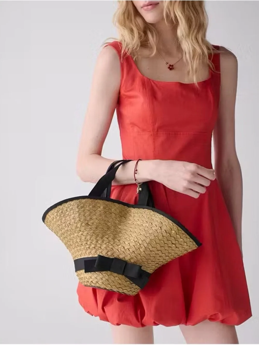 Kate Spade Soleil Sun Hat Straw Bag